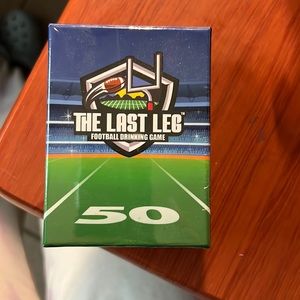 The last leg football drinking game